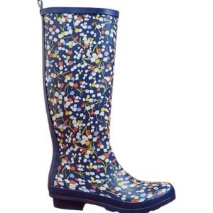 Anthropologie 52 Colloquial Rain Boots Pop Potpourri,Floral, RARE, Sz10​,Outdoor